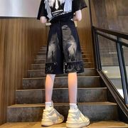 パンツ ボトムス ズボン デニム ジーンズ ハーフパンツ ５分丈 メンズ