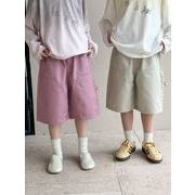 韓国子供服 ベビー服 キッズ 男女兼用 ショートズボン 2色 90cm-150cm
