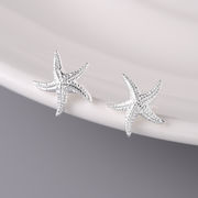 ヒトデピアス S925 シルバーアクセサリー アレルギー対応 大人かわいい おしゃれ 上品