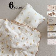 子供用 全コットン 4層ガーゼ ブランケット おしぼり 毛布 子ども用 カバー 毛布