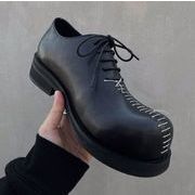 メンズ  靴  シューズ  フェイクレザー  厚底 お出かけ