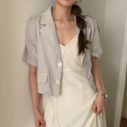 絶対流行　おしゃれ　カジュアル系  トップス   シングルブレスト チェスターコート