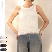 □　期間限定特価　□シャーリングシアータンクｘリブタンク　セット(32557)