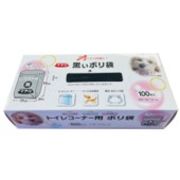 プラテック トイレコーナー用マチ付ポリ袋100枚入