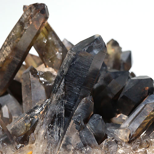 山東省産 モリオン Morion (黒水晶)クラスター 原石置物【FOREST 山東省産 モリオン Morion (黒水晶)クラスター 原石置物【FOREST