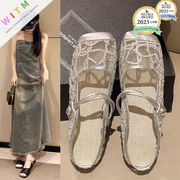 2025夏新作 サンダル レディースシューズ スリッパ ビーチサンダル 滑り止め 歩きやすい 美脚