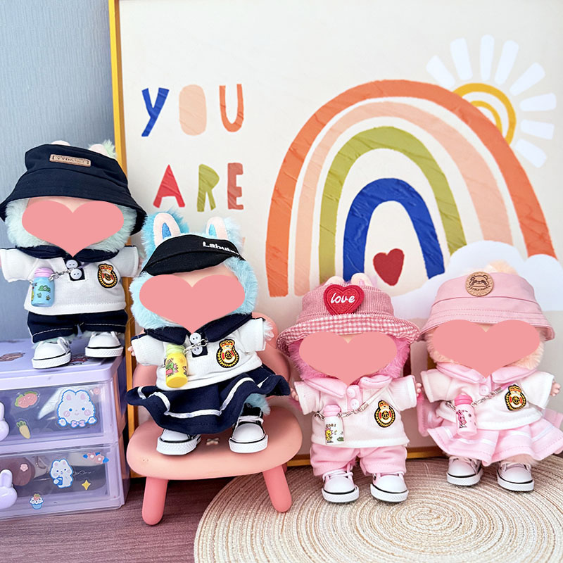 着せ替え 15cmlulu 16cmLUKY CAT 18cmDIMOO 17cmLabubu 10-15cmぬい服 14cm 10-20cmdoll BJD通用