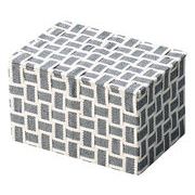 グリッドフタ付きバスケット　収納/小物入れ/雑貨/棚飾り/カゴ