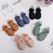 春夏新作 ベビーサンダル ローマ風ジュースサンダル 男女兼用 柔らかソール 学歩用