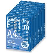 アスカ ラミネートフィルム A4 幅広タイプ 1000枚まとめ買いセット 帯電抑制タイプ BH914 100ミクロン