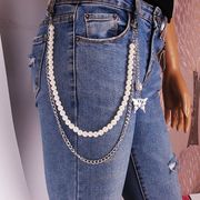 人気商品★ファッションベルト★ウエストチェーン★レディース★ベルト★ズボンのチェーン★