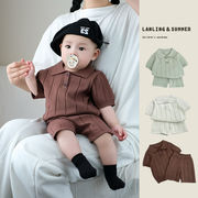 「2025」子供服★トップス+ズボン★セットアップ★韓国風子供服★3色73cm～110cm