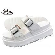 【☆BULLET JAM☆】厚底サンダル　ダブルストラップ　ダブルベルト　BJ-6117