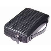 christina.A.G】クロコダイル型押し牛革セカンドバッグ AN-286 2色展開