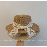 2025年新品★子供用★帽子　麦わら帽子★ 2色