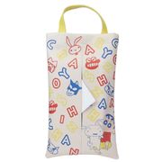 【ティッシュカバー】クレヨンしんちゃん 合皮ティッシュボックスケース アルファベット