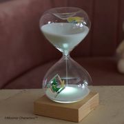 ライセンスアイテム【Fun Science】ムーミン　砂時計15分計　LEDライト付