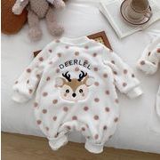 超人気ベビー服　ロンパース　秋冬新品赤ちゃんのロンパース 　 カバーオール  ★裏毛付き66-90