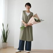 UCHINO マシュマロガーゼ（R） 七分袖タックワンピース