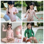 韓国風子供服★子供水着★キッズ水着★女の子★連体水着★子供用★オールインワン★水着★4色90-140