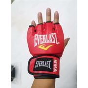 ボクシンググローブ 大人用 サンドバッグ トレーニング  格闘技 ハーフフィンガーレターユニバーサルレッド