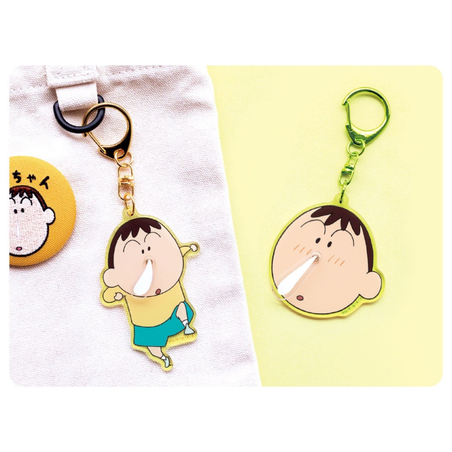 クレヨンしんちゃん　キーホルダー Amazon.co.jp: [Zeaiisiy] 立体 キーホルダー クレヨン