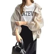 レディース UVカット パーカー 日焼け止め服 カーディガン フード付き アウター 薄手 冷感生地 日焼け防止
