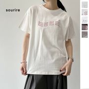 【2025新作】綿天竺オーバーサイズロゴ箔Tシャツ