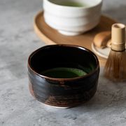 Kokuu 抹茶碗 黒[美濃焼]