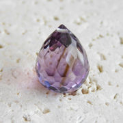 多面カット アメジスト　アクセサリーパーツ