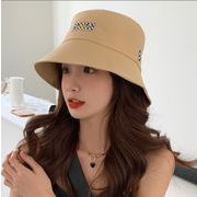 夏レディース帽子★薄い漁師の帽子★日焼け止め、日よけ帽★ファッションハット★紫外線対策