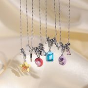 ★Heart★　ネックレース　星　ハート　可愛い　デイリー　韓国アクセサリー