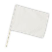 特大旗 白 旗:W80×H60cm 旗竿:100cm(φ12mm) 18933