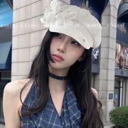 キャスケット　帽子　レディース　韓国ファッション　春夏