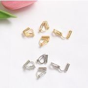 DIYパーツ★イヤリングパーツ★ハンドメイド用★三角バネ式皿付き★イヤリング部品★diy素材★デコパーツ