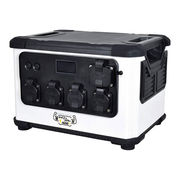 日動工業 ポータブル電源 レイニーパワー徳永 ホワイト LPE-E3200LW