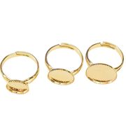 超新作 リング台指輪　指輪台座　グルー台座　基礎金具　ハンドメイドパーツ　ハンドメイド 指輪　2025