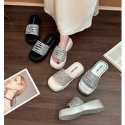 サンダル ミュール  厚底  お出かけ ビーチサンダル レディースシューズ