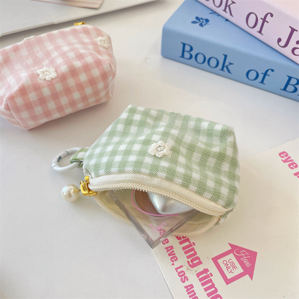 チェック柄ポーチ 化粧バッグ デザイン 可愛い 韓国ファッション | 卸売・ 問屋・仕入れの専門サイト【NETSEA】