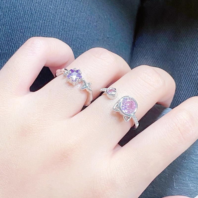 925シルバー リング アクセサリー 指輪 キラキラ ハンドメイド 指輪
