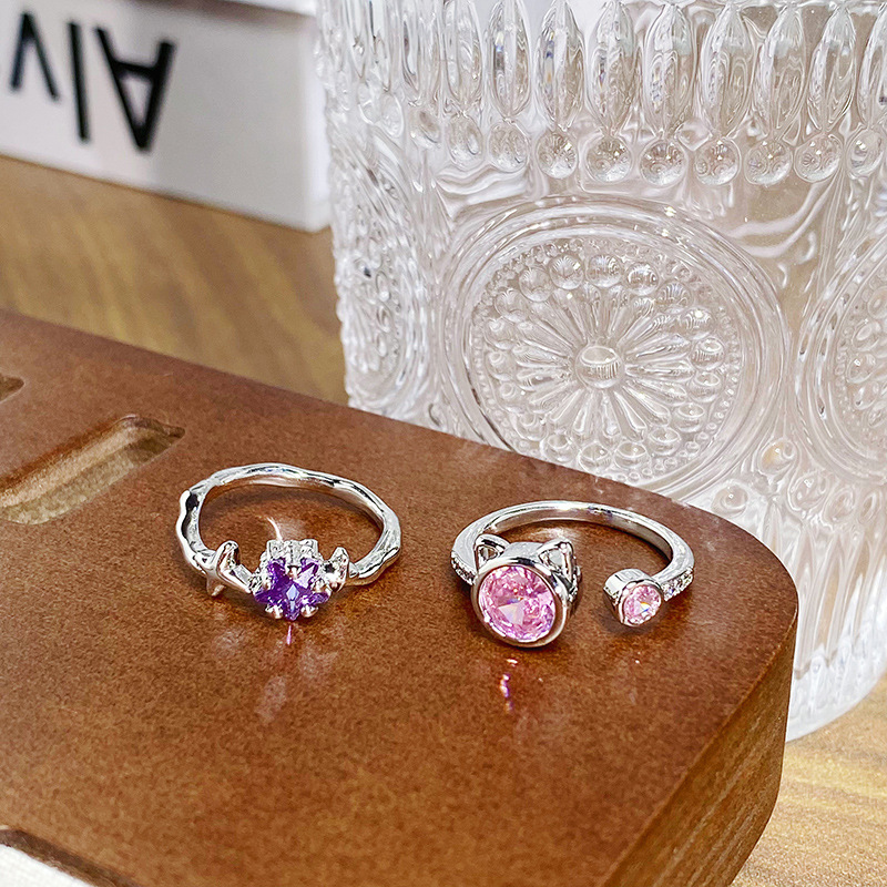 925シルバー リング アクセサリー 指輪 キラキラ ハンドメイド 指輪