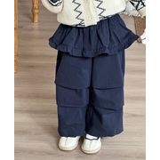 2025新作　キッズ服　XF　ボトムス　ロンくパンツ　ズボン　80～130cm　2色