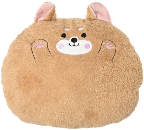 ふわもこアニマルファークッション 2柄混(柴犬・ひつじ) 37-31