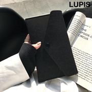 ポーチ フラットポーチ レディース 小物入れ フェルト 薄い シンプル マルチケース ルピス