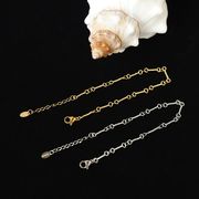 超新作 ブレスレット デザイン アクセサリーステンレスブレスレット チェーン 韓国 ブレスレット上品★