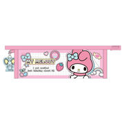 サンリオチャーム付きフチイロペンポーチステッカーズ／マイメロ