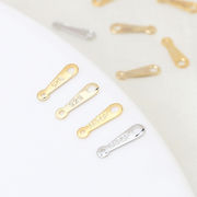 板ダルマ ダルマカン ネックレスパーツ アクセサリーパーツ ジュエリー 基礎パーツ 刻印入 留め具 手芸材料