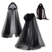 トップス マント コスプレ ハロウィン フード付き レース ダンス衣装