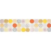 オカトー 拭けるキッチンマット 45×180cm ドット