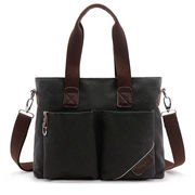 キャンバスリュック ビジネスカジュアル メンズ ショルダーバッグ